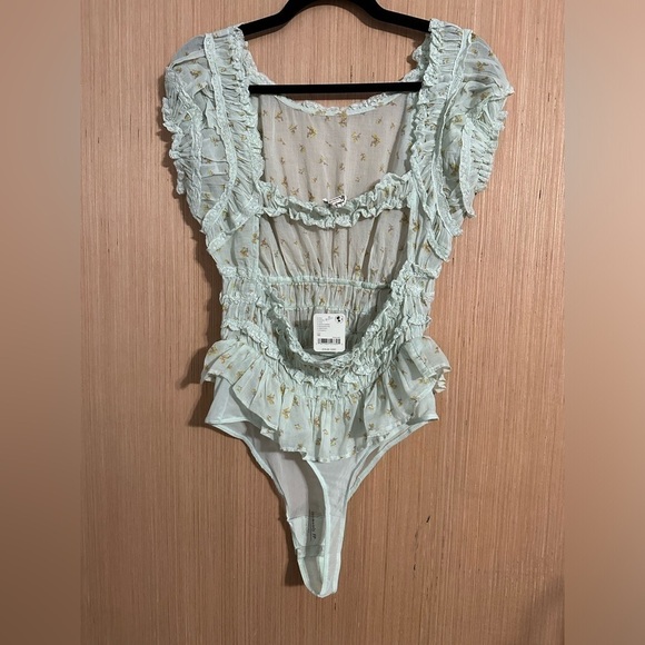 Free People Intimately Feel Good Bodysuit, Size Medium (v) - Picture 5 of 13